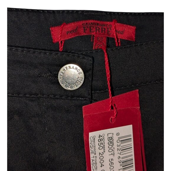 Gianfranco Ferre Womens Black Bootcut Trousers Size 14 NWT - Picture 9 of 13
